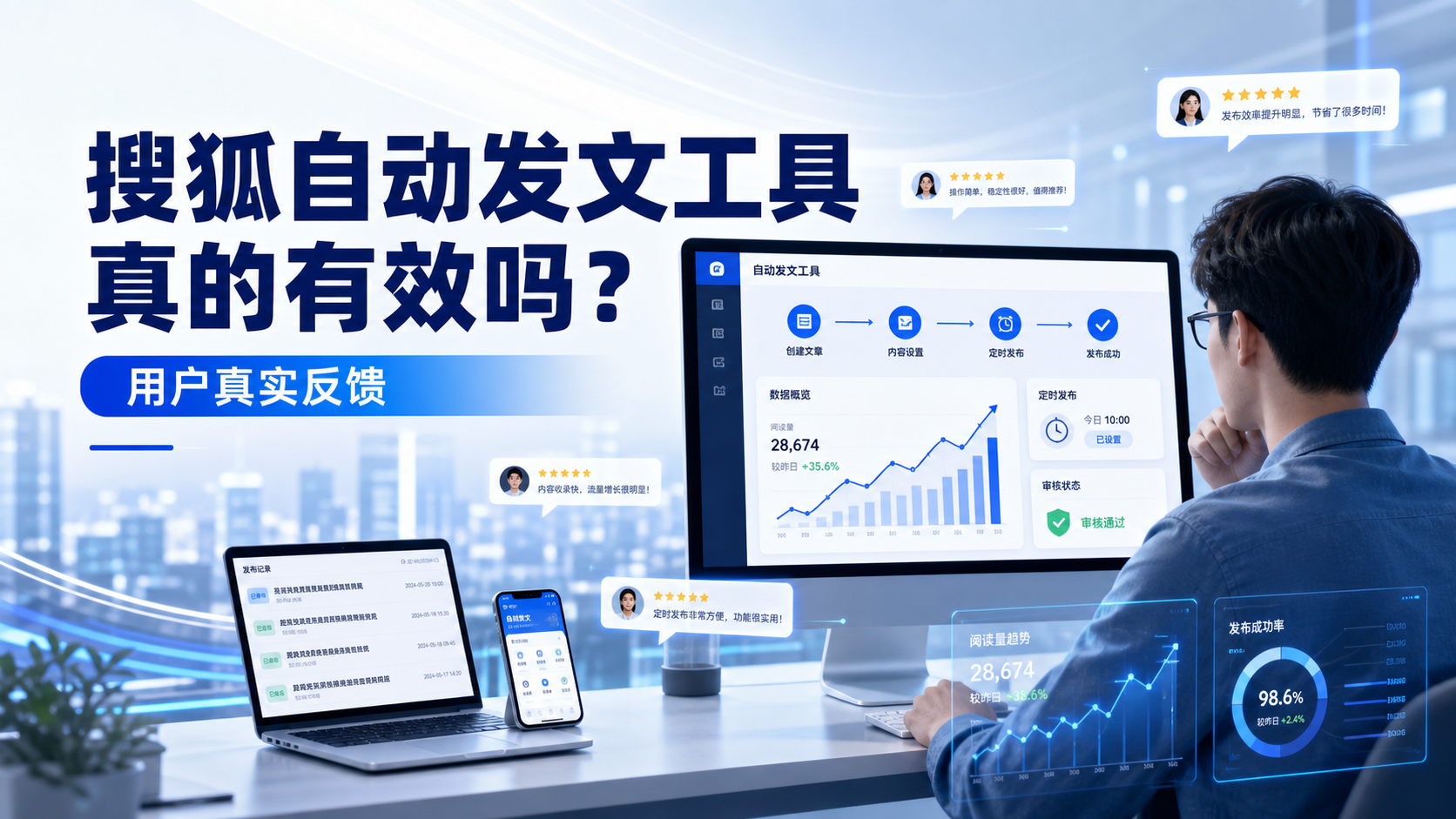 搜狐自动发文工具真的有效吗？临高用户的真实反馈